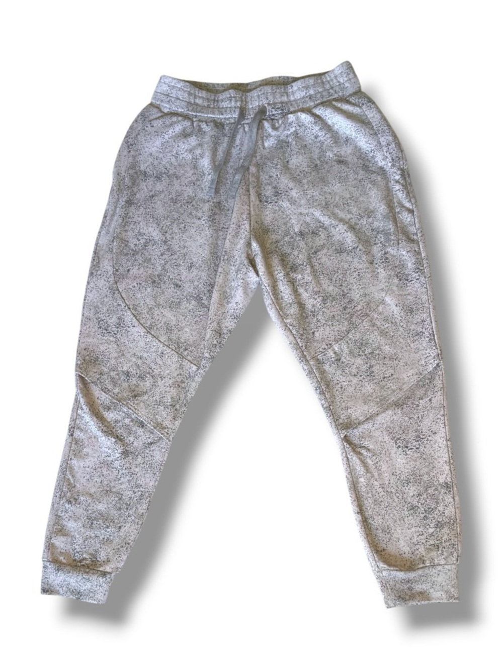 Gymshark Gray Speckled Joggers Mens Medium Athletic Sweatpants Tapered Gym